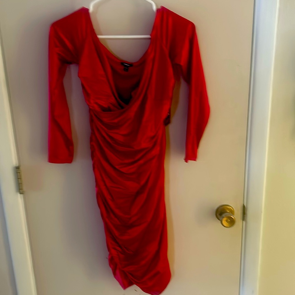 Party red dress